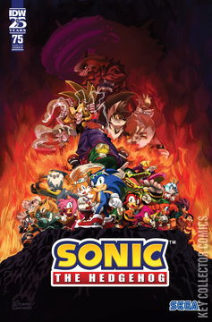 Variant Cover for Sonic the Hedgehog #75