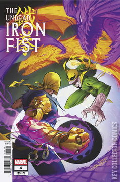 Variant Cover for The Undead Iron Fist #4