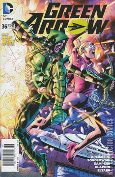 Variant Cover for Green Arrow #36