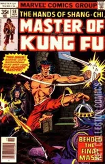 Cover for Master of Kung Fu #58