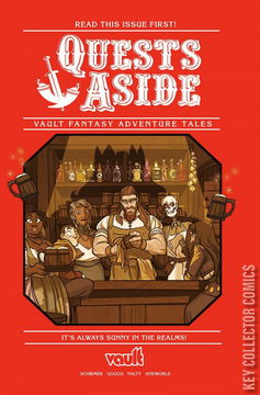 Variant Cover for Quests Aside #1