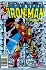 Variant Cover for Iron Man #165