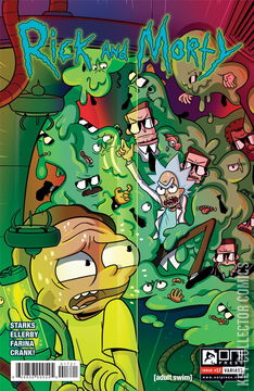 Variant Cover for Rick and Morty #17