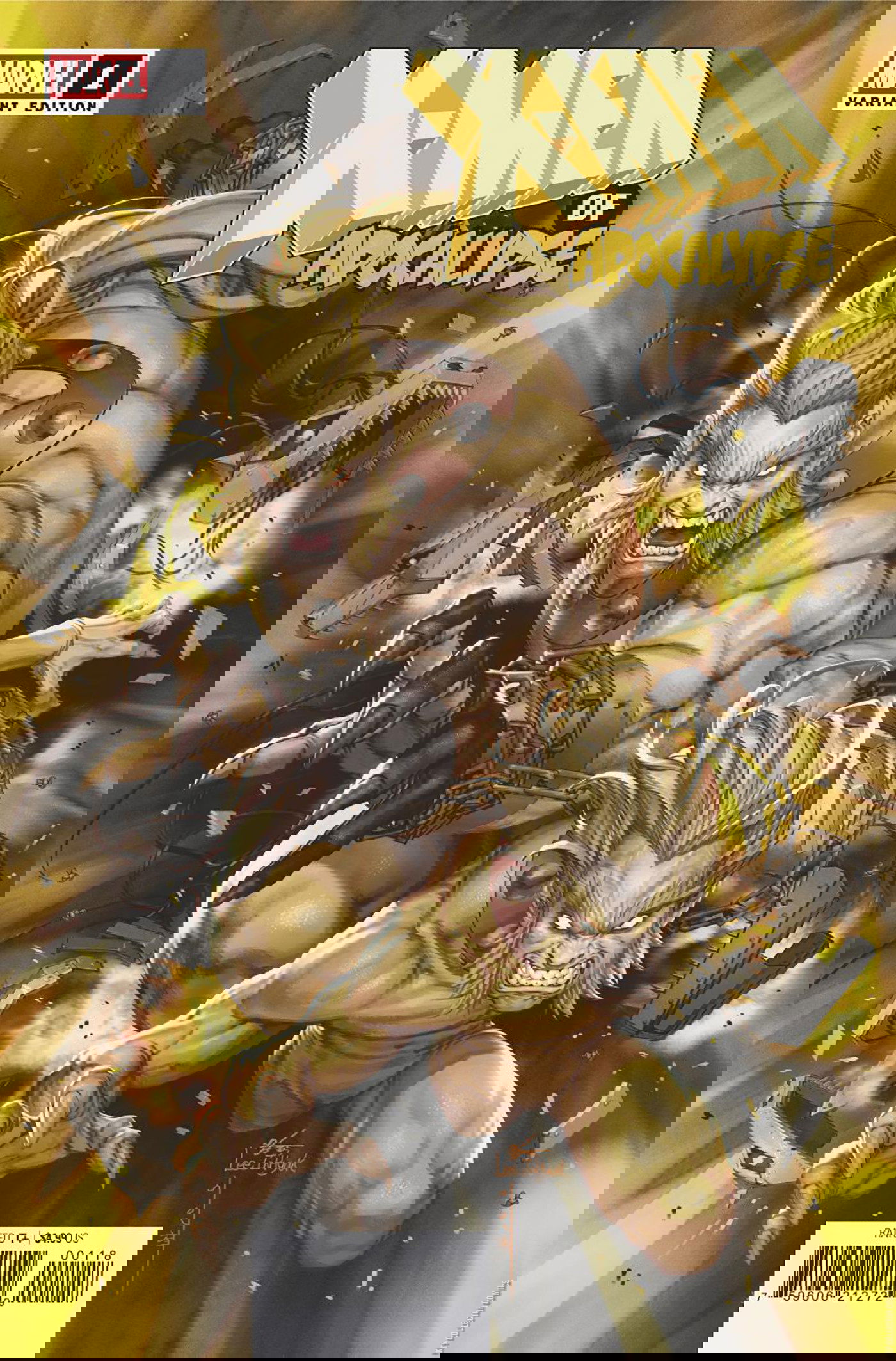 Variant Cover for X-Men of Apocalypse #1