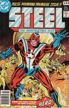 Variant Cover for Steel: The Indestructible Man #1