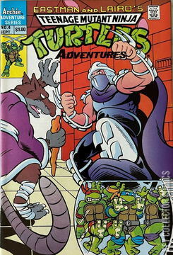 Variant Cover for Teenage Mutant Ninja Turtles Adventures #4