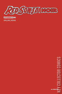 Red Sonja: Noir #1