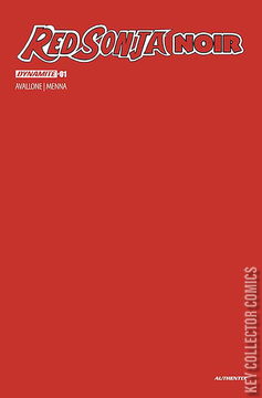 Variant Cover for Red Sonja: Noir #1