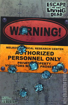 Variant Cover for Escape of the Living Dead #1