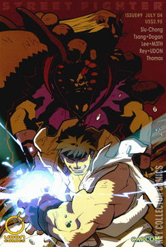 Variant Cover for Street Fighter #9