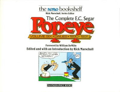 Complete E.C. Segar Popeye #6