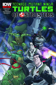 Variant Cover for Teenage Mutant Ninja Turtles / Ghostbusters #1