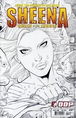 Variant Cover for Sheena, Queen of the Jungle #5
