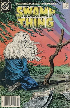 Variant Cover for Saga of the Swamp Thing #55