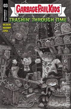 Variant Cover for Garbage Pail Kids: Trashin' Through Time #3