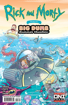 Variant Cover for Rick and Morty Presents: Big Dumb Summer Vacation #1