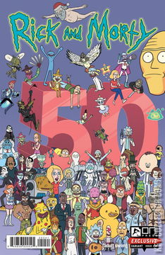 Variant Cover for Rick and Morty #50