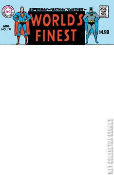 Variant Cover for World's Finest Comics #195