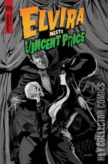 Variant Cover for Elvira Meets Vincent Price #1