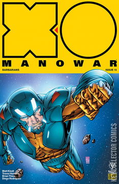 Variant Cover for X-O Manowar #15