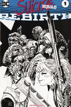 Variant Cover for Suicide Squad: Rebirth #1