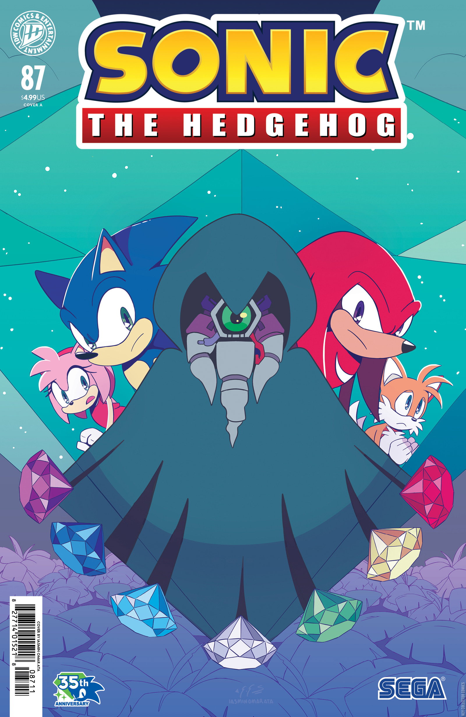Sonic the Hedgehog #87 Published May 2026 | Key Collect
