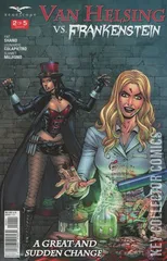 Variant Cover for Van Helsing vs. Frankenstein #2