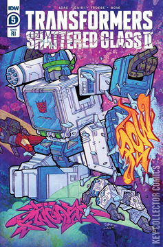 Variant Cover for Transformers: Shattered Glass II #5
