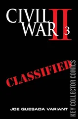 Variant Cover for Civil War II #3