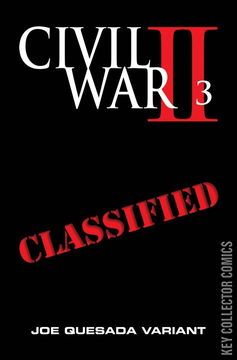 Variant Cover for Civil War II #3