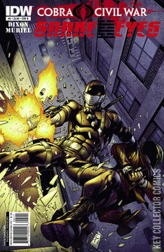 Variant Cover for G.I. Joe: Cobra Civil War - Snake Eyes #5