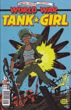 Variant Cover for World War Tank Girl #1
