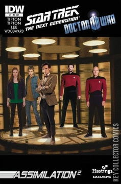 Variant Cover for Star Trek: The Next Generation / Doctor Who - Assimilation2 #1