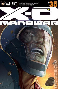 Variant Cover for X-O Manowar #35