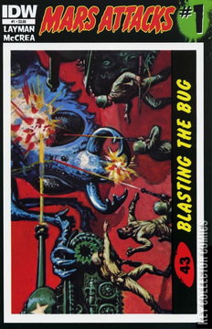 Variant Cover for Mars Attacks #1