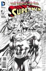 Variant Cover for Superman: The Coming of the Supermen #1
