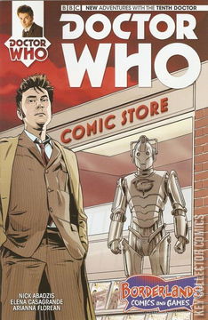 Variant Cover for Doctor Who: The Tenth Doctor #1