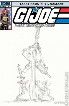 Variant Cover for G.I. Joe: A Real American Hero #215