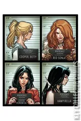 Variant Cover for Red Sonja and Vampirella Meet Betty and Veronica #7