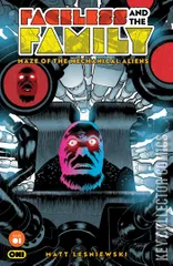 Variant Cover for Faceless and the Family: Maze of the Mechanical Aliens #1