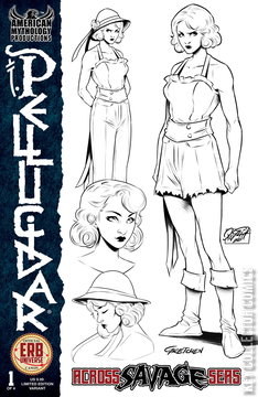 Variant Cover for Pellucidar: Across Savage Seas #1