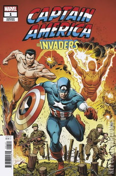 Variant Cover for Captain America & The Invaders: The Bahamas Triangle #1