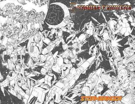 Variant Cover for Transformers: Stormbringer #4