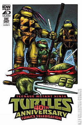 Teenage Mutant Ninja Turtles 40th Anniversary Comics Celebration