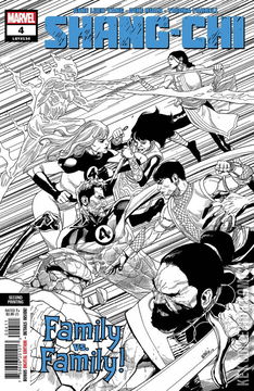 Variant Cover for Shang-Chi #4