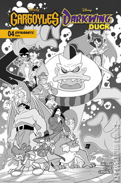 Variant Cover for Gargoyles / Darkwing Duck #4