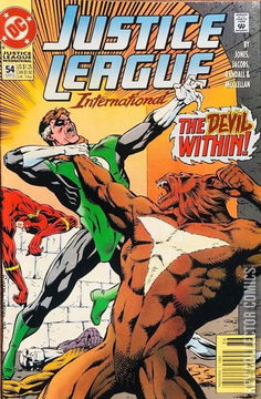 Variant Cover for Justice League International #54