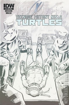 Variant Cover for The X-Files: Conspiracy - Teenage Mutant Ninja Turtles #1