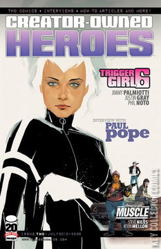 Variant Cover for Creator-Owned Heroes #2