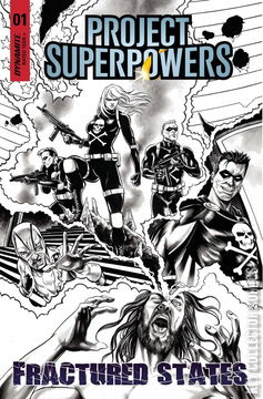 Variant Cover for Project Superpowers: Fractured States #1
